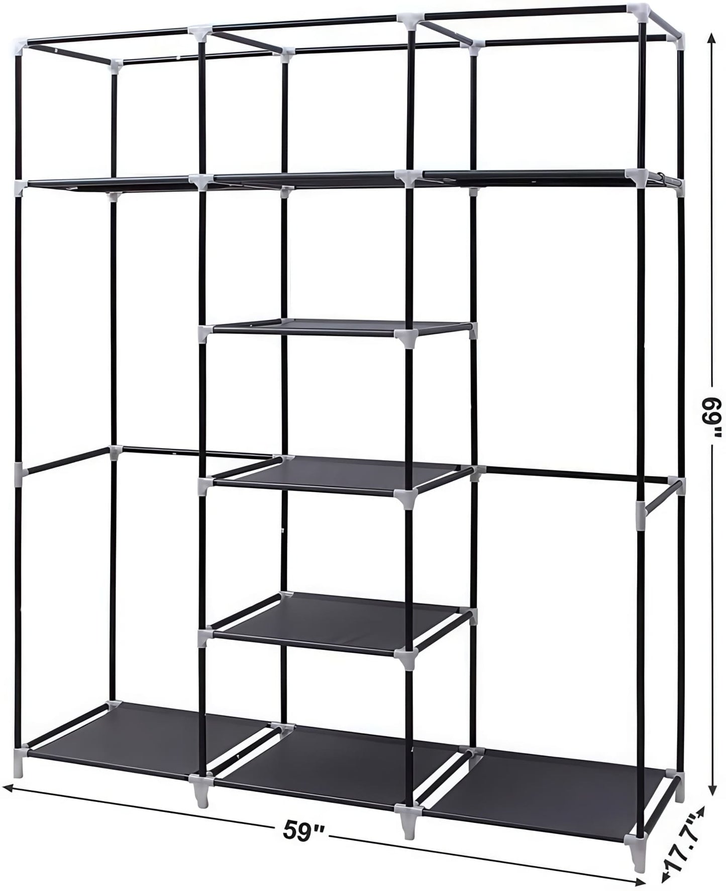 Organizador De Closet En Tela Grande