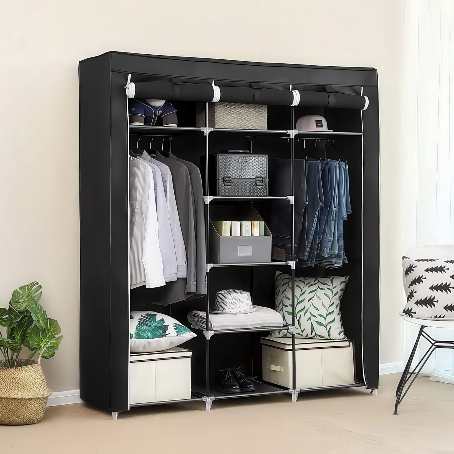 Organizador De Closet En Tela Grande
