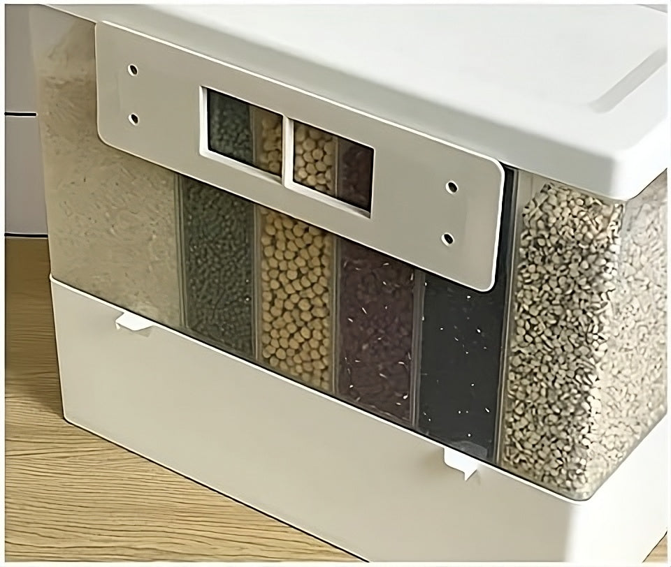Dispensador de Alimentos Secos 6 en 1