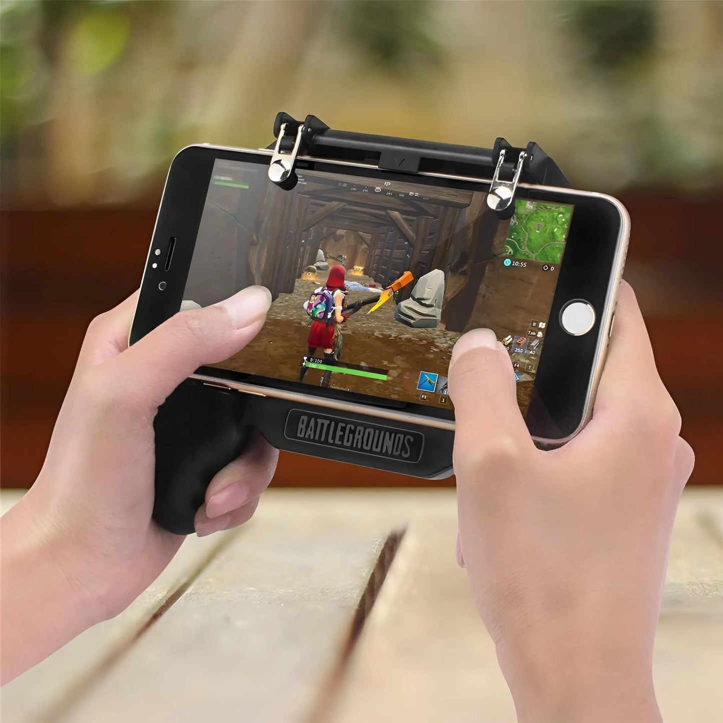 ¡GamePad 4 en 1! Enfría, Dispara, Carga y Soporta tu Celular